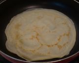 Foto langkah ke 8 dari resep Adonan Crepe tanpa Susu.