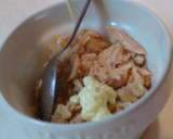Foto langkah ke 2 dari resep Crepe Tuna Mayo toping Telur untuk Sarapan Pagi.