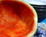 Foto langkah ke 1 dari resep Red Watermelon Pudding.