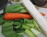 Foto langkah ke 1 dari resep Pokcoy TeRe (Tempe Rebon).