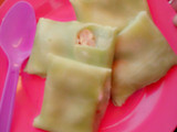 Si Hijau Isi Durian (Pancake Durian) 