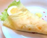 Foto langkah ke 9 dari resep Adonan Crepe tanpa Susu.