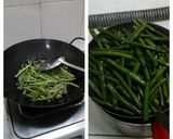Foto langkah ke 2 dari resep Kacang Panjang Cah Sarden.
