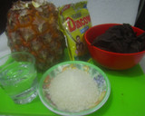 Foto langkah ke 1 dari resep Nanas Panggang celup Cokelat.