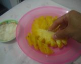 Foto langkah ke 3 dari resep Nanas Panggang celup Cokelat.