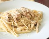 Foto langkah ke 11 dari resep Fettuccini dengan Jamur Tiram.