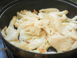 Fettuccini dengan Jamur Tiram
