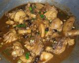 Foto langkah ke 5 dari resep Ayam jamur teriyaki.