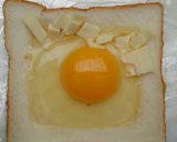 Foto langkah ke 3 dari resep roasted bread with egg n cheese.