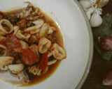 Foto langkah ke 2 dari resep Cumi Bumbu Rujak.