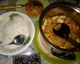 Foto langkah ke 4 dari resep kimchi ramyeon .