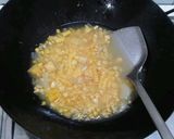 Foto langkah ke 2 dari resep Tofu Siram Jagung Saus Tiram.