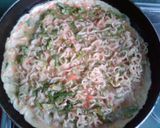 Foto langkah ke 6 dari resep pizza mie vegie.