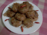 Perkedel Daging yuuumi :D