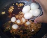 Foto langkah ke 3 dari resep Tumis Ka-te-pu (kangkung-telur puyuh).