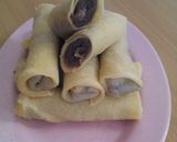 Foto langkah ke 5 dari resep Dadar Gulung isi Vla Cokelat.