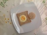 Breakfast: Whole wheat & egg