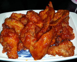 Foto langkah ke 7 dari resep Sayap ayam goreng crispy dengan saus manis pedas, a la Korea.