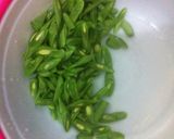 Foto langkah ke 1 dari resep Tumis Buncis Telur Simple.