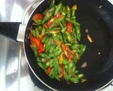 Foto langkah ke 5 dari resep Tumis Buncis Telur Simple.