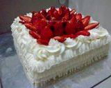 Foto langkah ke 11 dari resep Strawberry Japanese Cheesecake.
