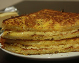 Foto langkah ke 9 dari resep Roti Lapis Panggang Keju Meleleh.
