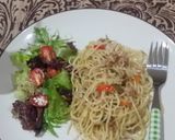 Foto langkah ke 2 dari resep Spaghetti Aglio Olio.