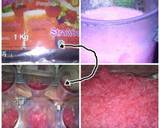 Pop Ice Strawberry Dengan Parutan Agar-agar langkah memasak 1 foto