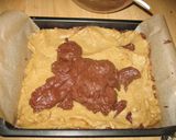 Foto langkah ke 6 dari resep Brownies Goey Cappucino.