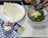 Foto langkah ke 3 dari resep Sandwich hard-boiled egg, sarapan sehat dan praktis.