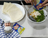 Foto langkah ke 3 dari resep Sandwich hard-boiled egg, sarapan sehat dan praktis.
