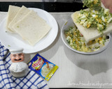 Foto langkah ke 4 dari resep Sandwich hard-boiled egg, sarapan sehat dan praktis.