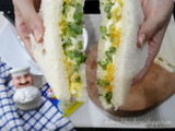 Sandwich hard-boiled egg, sarapan sehat dan praktis