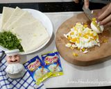 Foto langkah ke 2 dari resep Sandwich hard-boiled egg, sarapan sehat dan praktis.