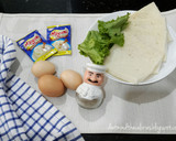 Foto langkah ke 1 dari resep Sandwich hard-boiled egg, sarapan sehat dan praktis.
