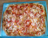 Foto langkah ke 7 dari resep Pizza Jamur Cabe Hijau.