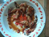 Udang Panggang Pedas Manis