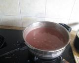 Foto langkah ke 2 dari resep Puding Merah Kacang Hijau.