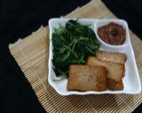 Foto langkah ke 2 dari resep Brambang Asem Pucuk ubi .