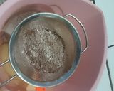 Foto langkah ke 4 dari resep Triple Choco Brownies.