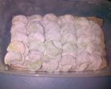 Foto langkah ke 7 dari resep snow white pandan bulan. sabit2.
