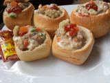 Bowl Bread (Roti Mangkok) dg Chicken Cream Soup
