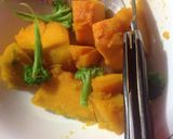 Foto langkah ke 2 dari resep Bubur Labu Kribo (MPASI 6 bulan).