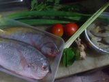bubur kentang dan udang + sup ikan kakap (13month)