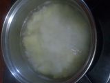bubur kentang dan udang + sup ikan kakap (13month)
