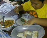 Foto langkah ke 6 dari resep Lumpia udang wortel.