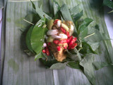 Pepes Ayam Daun Singkong