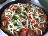 Pizza dari Kulit Roti Tawar