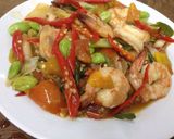 Foto langkah ke 7 dari resep Ala mami: Udang Tauco Medan Tahun Baru!.