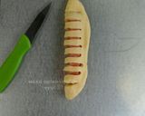 Foto langkah ke 8 dari resep "Caterpillar Bread" ( Tangzhong Method ).
